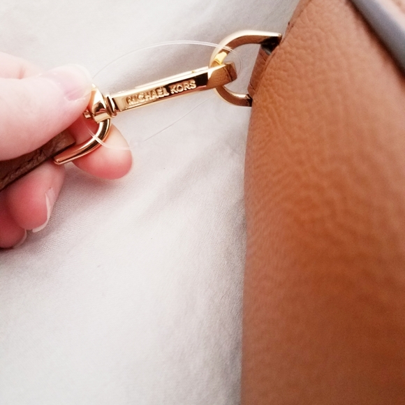 Michael Kors Brown Leather Crossbody - Picture 9 of 11